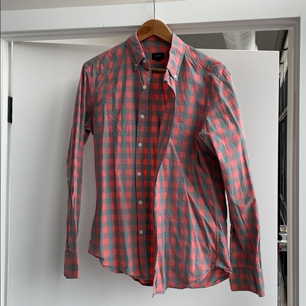 Plaid dress shirt